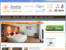 Tablet Screenshot of pattaya-hotels.com